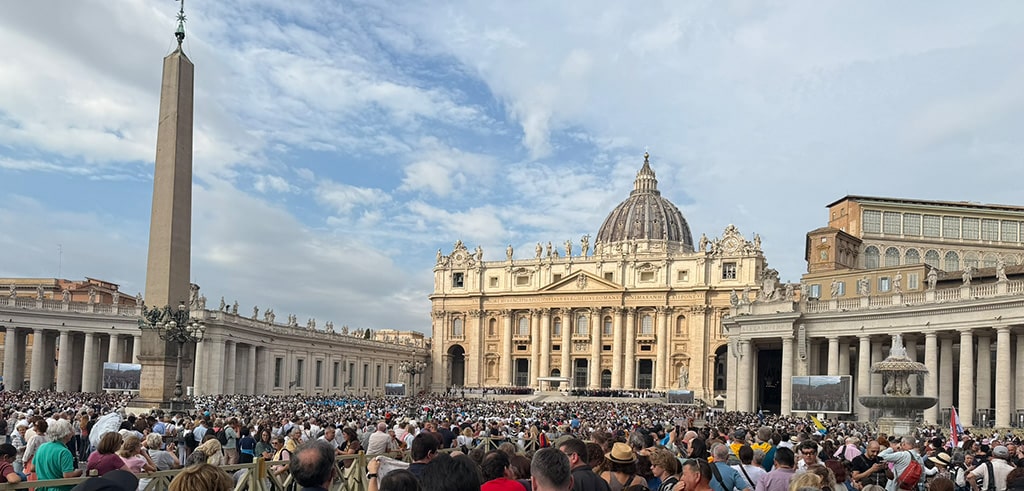 Teilnahme an der Generalaudienz bei Papst Leo XIV. am 7. Oktober 2026 Wirtschaftskommission tagt 2026 in Rom